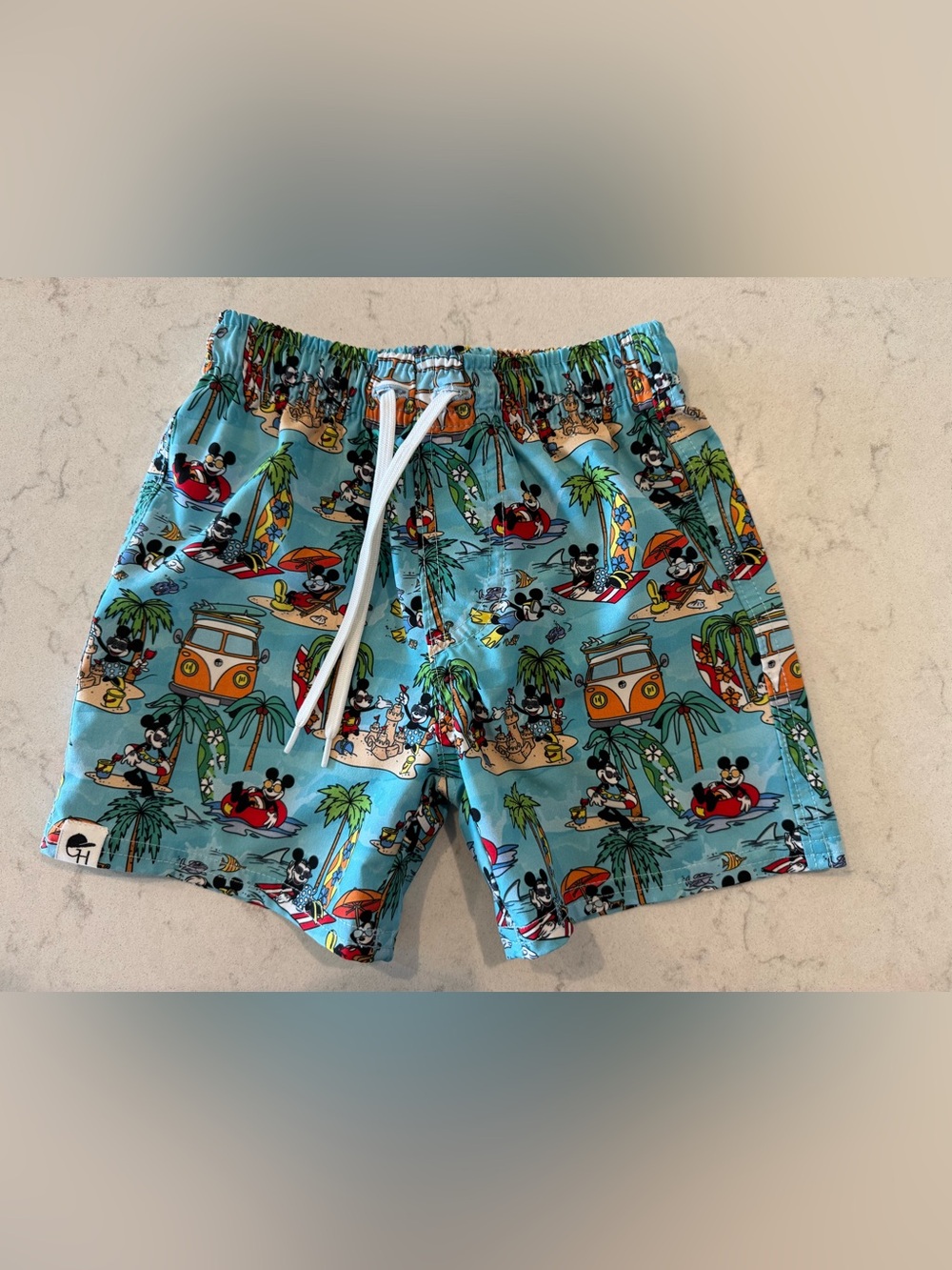 George Hats Mickey Mouse Hybrid Swim Trunks